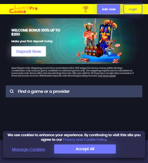 LuckyProCasino